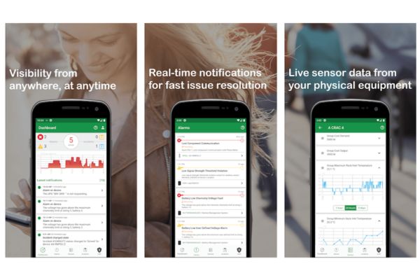 App EcoStruxure IT smartphone monitoreo UPS Cooling PDU - PowerPlus Argentina